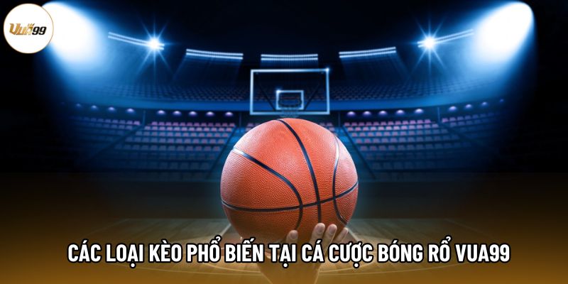 Các loại kèo phổ biến tại cá cược bóng rổ Vua99