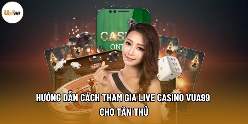 Hướng dẫn cách tham gia Live Casino Vua99 cho tân thủ
